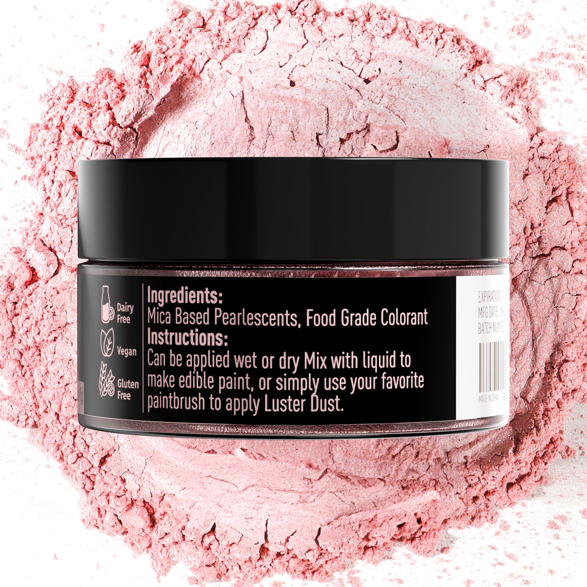 Pink Luster Dust 7G - MONÉGASQUE